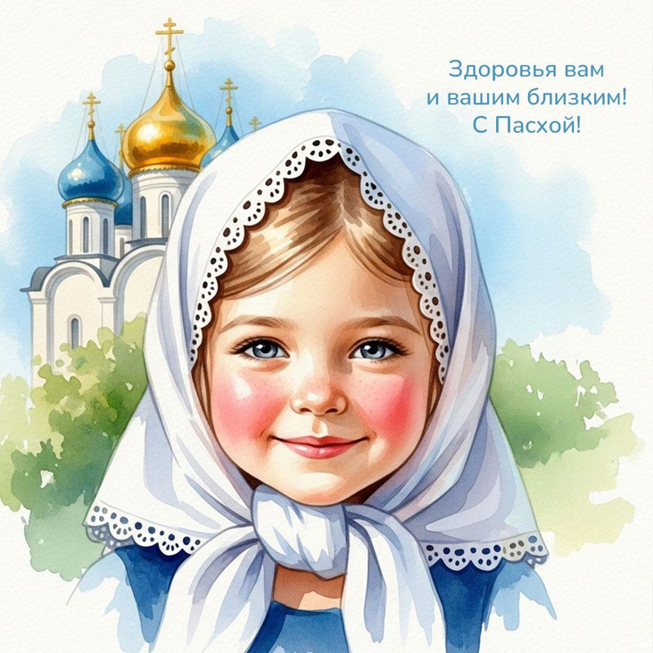 Пасхальная открытка 3